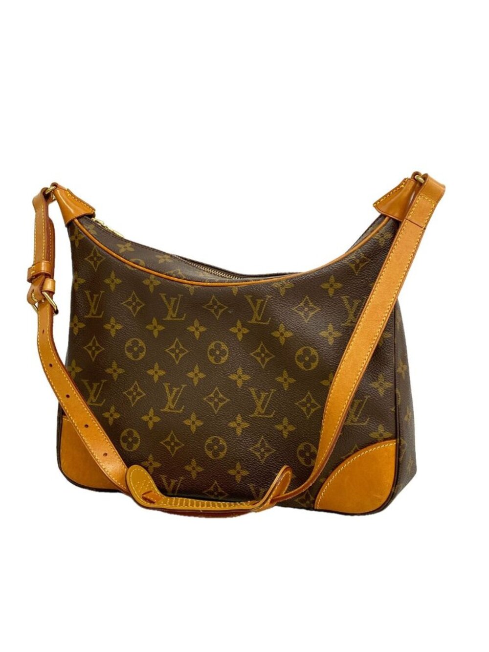Louis Vuitton Shoulder Bag Monogram Boulogne 30 Brown